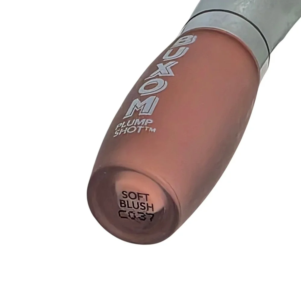 Buxom‎ Plump Shot Collagen Infused Lip Serum Soft Blush 0.07 fl oz Travel Size